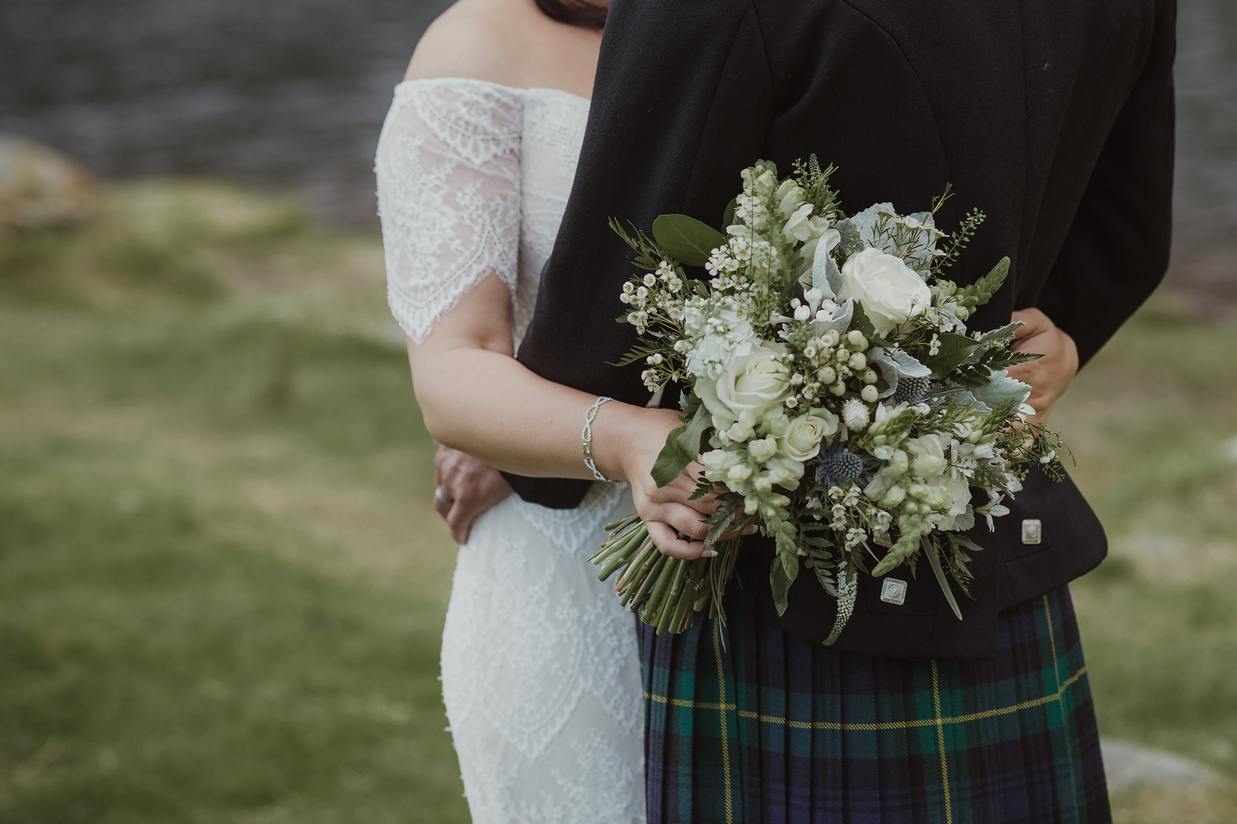 Earthy Fall Scottish Highlands Wedding Inspiration - Wedding
